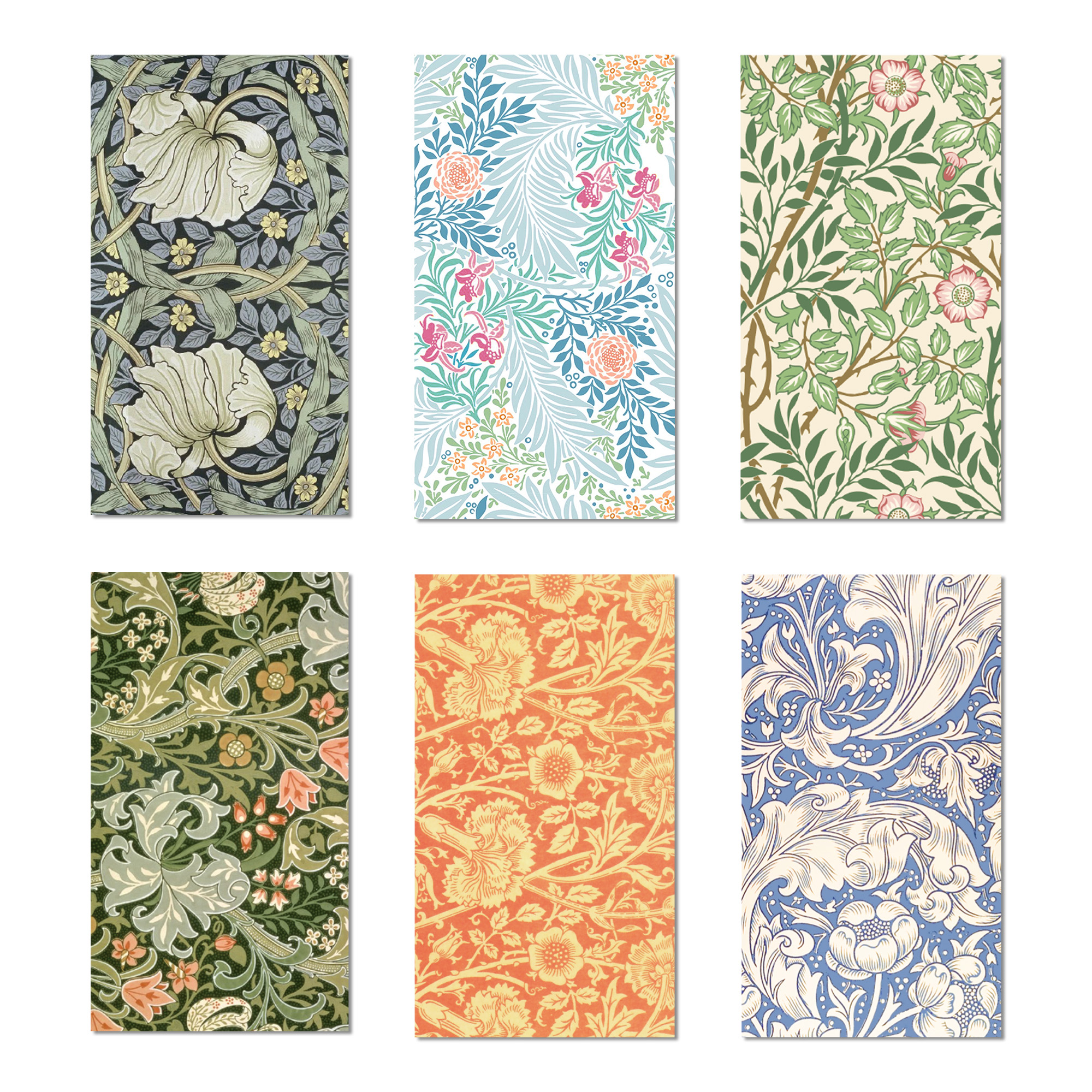 Pattern Tissue Paper - 20pcs/Set Vintage Pattern Vine Long Paper