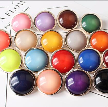 Button Hole Cutter - 8Pcs/lot 18-30mm 20 Colors High-Grade Colored