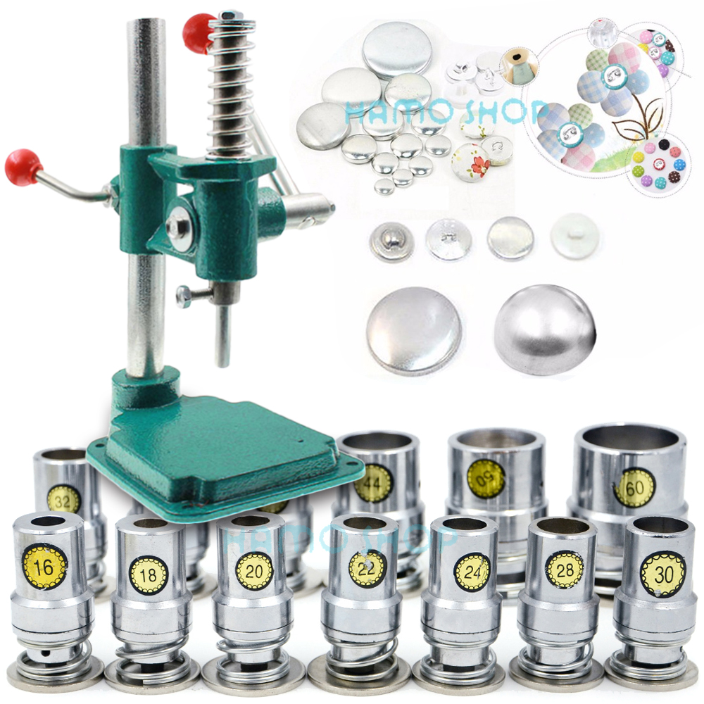 Button Hole Cutter - 100set/lot #16-60 DTY Aluminum Round Fabric