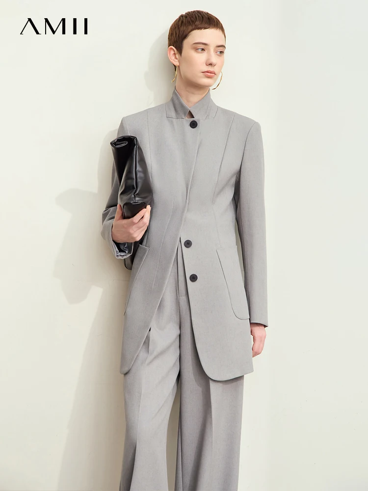 Sewing Jackets - Amii Minimalism 2024 Autumn Jackets for