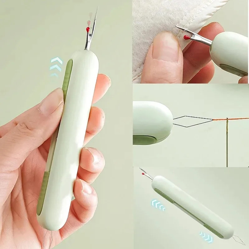 Needle Threader Tool - 2-in-1 Double Head Needle Threader Manual