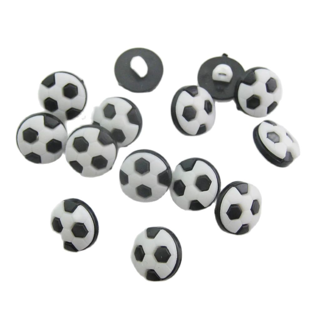 Button Hole Cutter - NBNOAN 50Pcs 13MM Combined Football Style