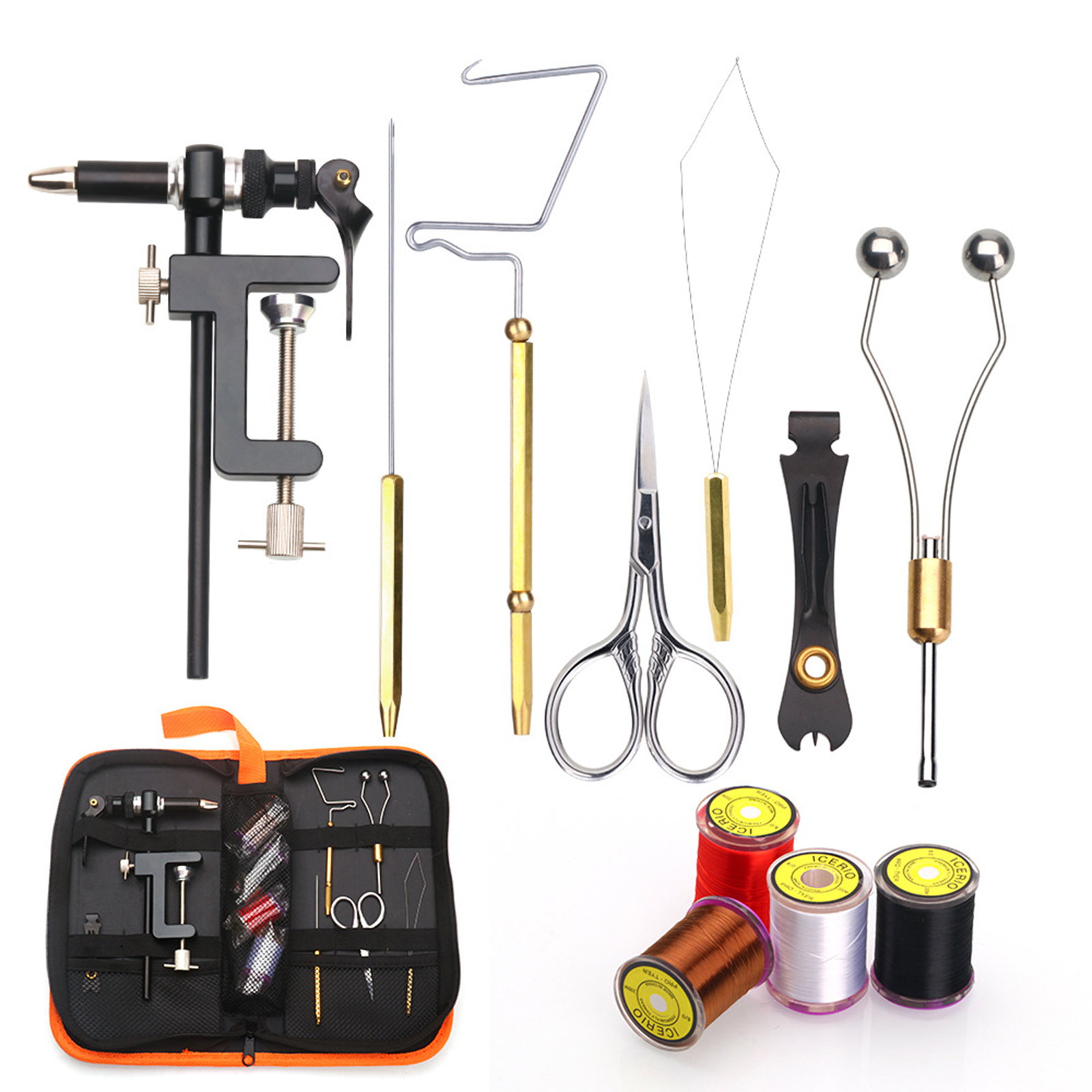 Needle Threader Tool - Fly Tying Tools Kit with Fly