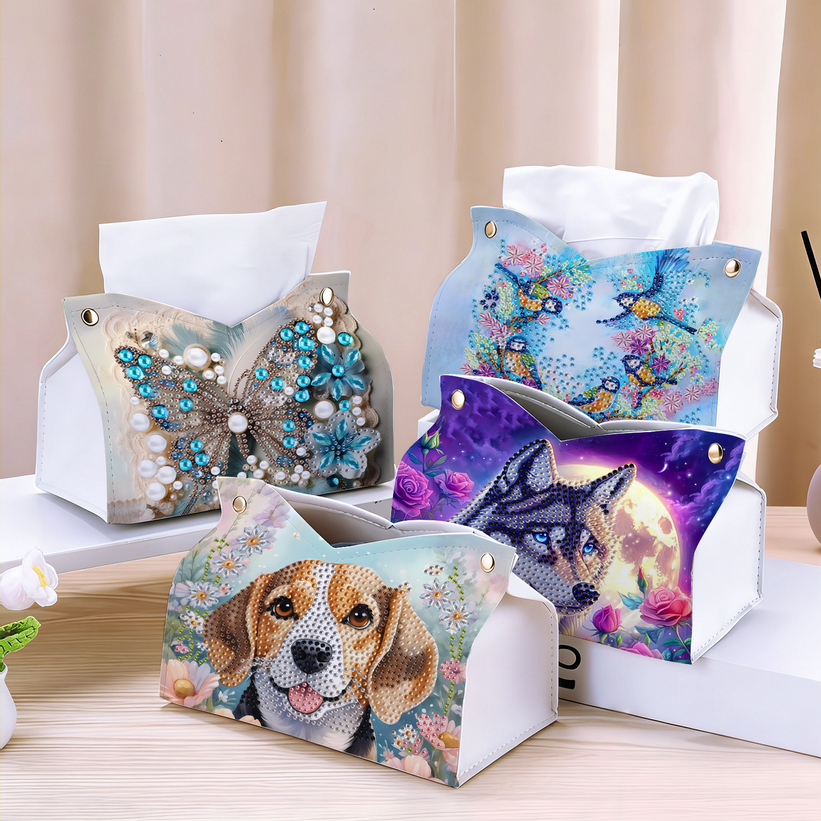 Pattern Tissue Paper - 1-Piece Set of Diamond Painting Kit