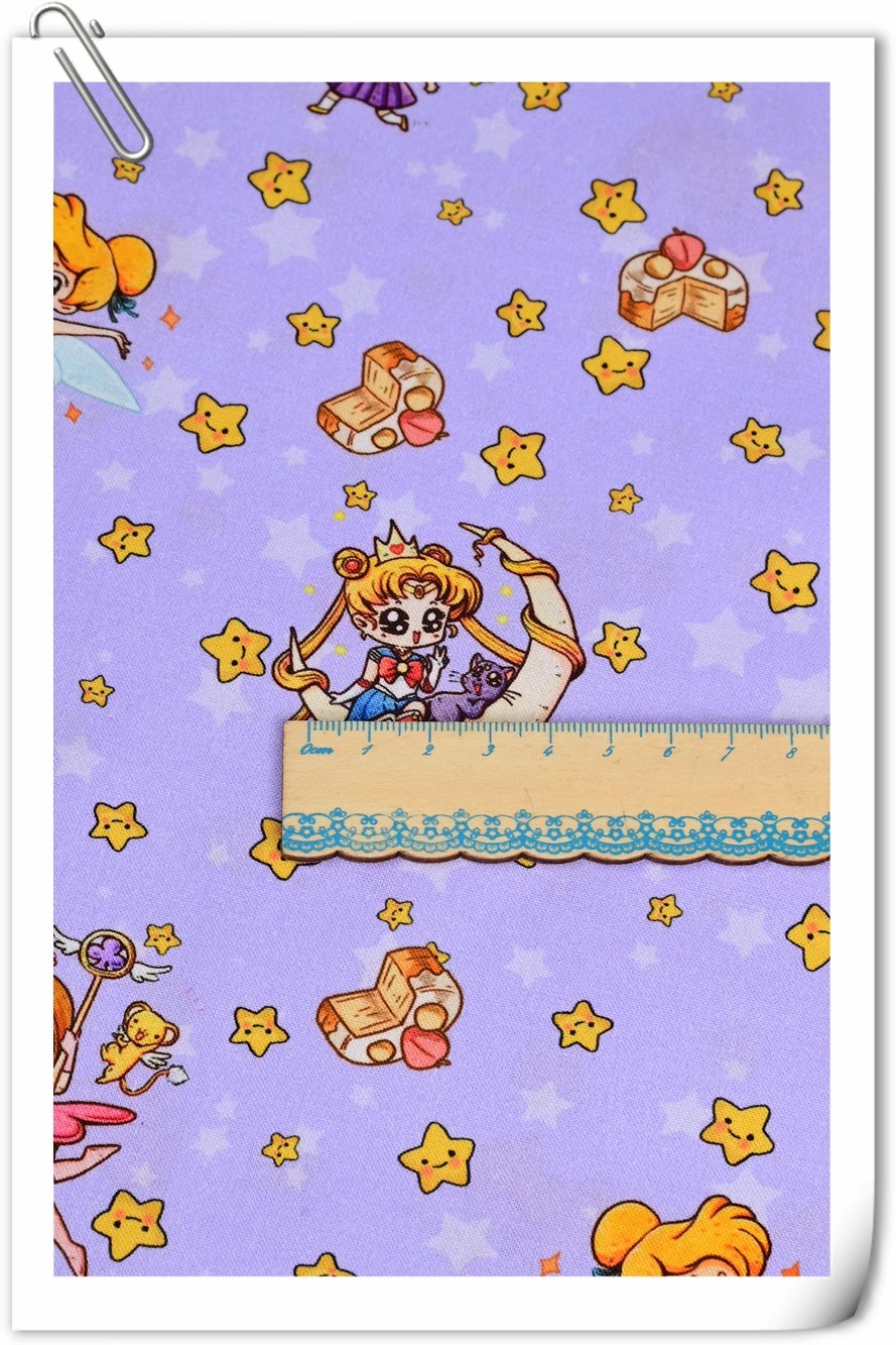 Sailor Moon Stars Cartoon Girl – обзор и цена Sewing Textiles