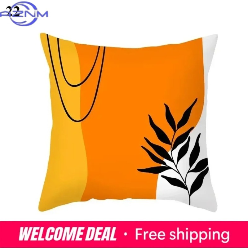 Boho Orange Abstract Cushion C – обзор и цена Century Textile & Sewing Supply By Owner