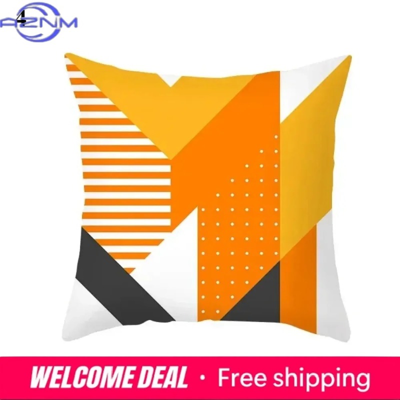 Boho Orange Abstract Cushion C – обзор и цена Century Textile & Sewing Supply By Owner