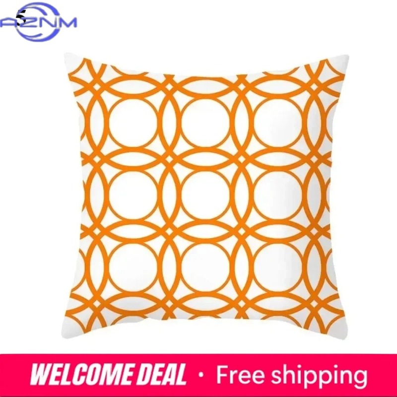 Boho Orange Abstract Cushion C – обзор и цена Century Textile & Sewing Supply By Owner
