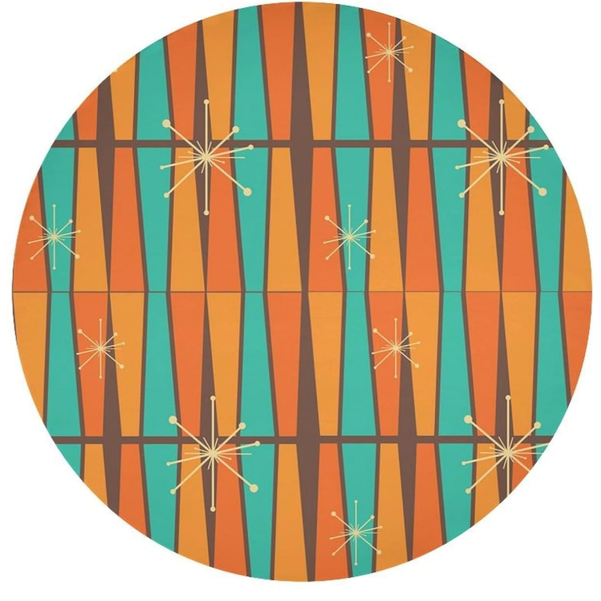 Mid Century Modern Orange Yell – обзор и цена Century Textile & Sewing Supply By Owner