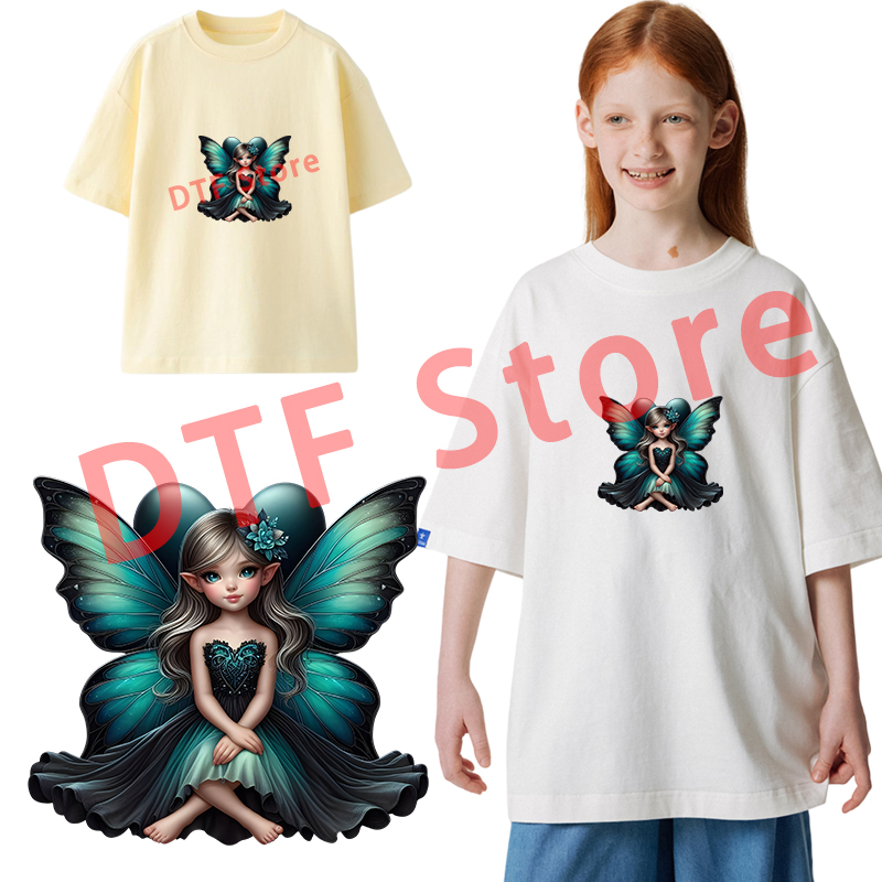 Cute Butterfly Elf Girl Iron O – обзор и цена Iron On Patch