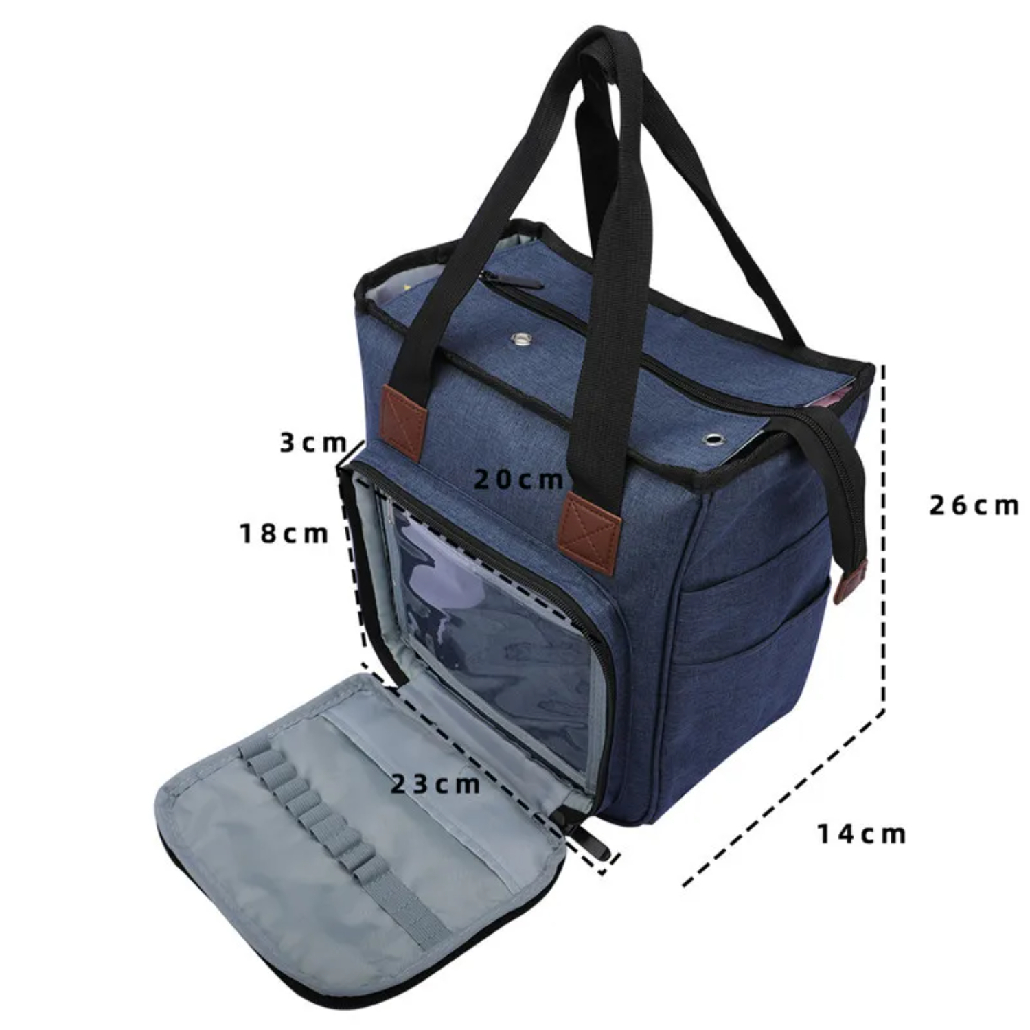 Portable Knitting Bag Organize – обзор и цена Sewing Roll