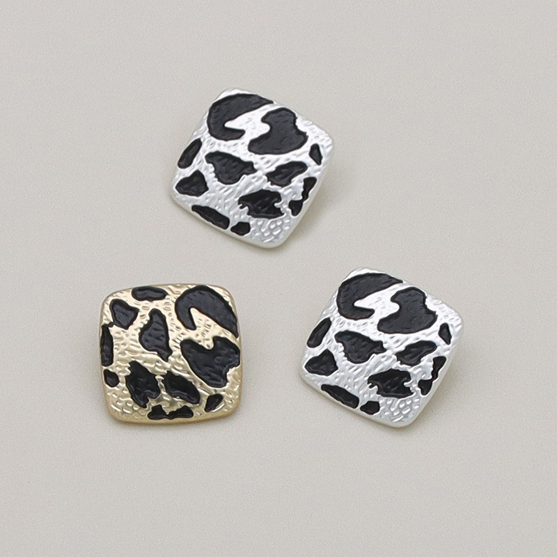 6PCS/lot 23mm Square Leopard P – обзор и цена Button Hole Cutter