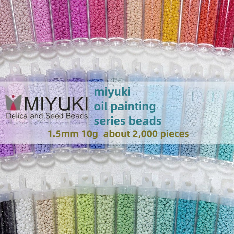 MIYUKI RR15 1.5mm Oil Painting – обзор и цена Sewing Art