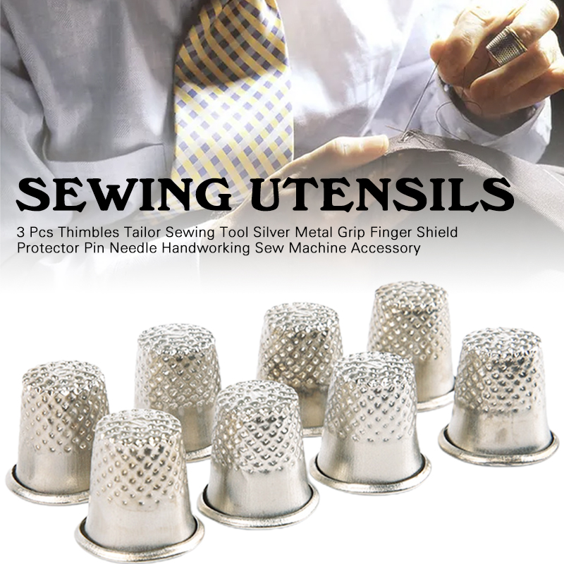 3Pcs Thimble Metal Sewing Thim – обзор и цена Sewing Pin Cushion