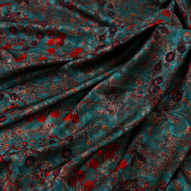 1m Floral Printed Fabric Imita – обзор и цена Sewing Textiles