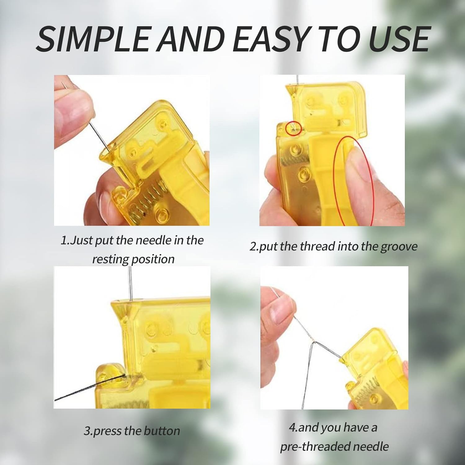 1-3Pcs Automatic Easy Needle T – обзор и цена Sewing Technology