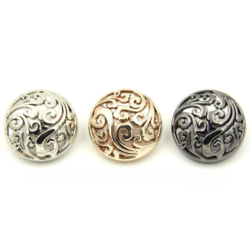 10pcs Hollow Metal Buttons Chi – обзор и цена Button Hole Cutter