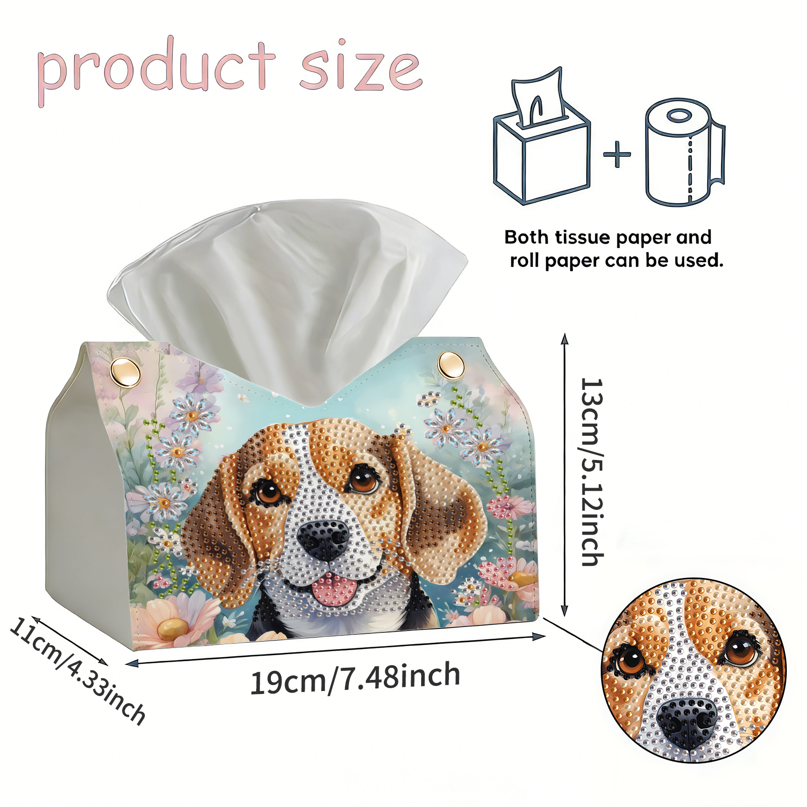 One-piece diamond painting set – обзор и цена Pattern Tissue Paper