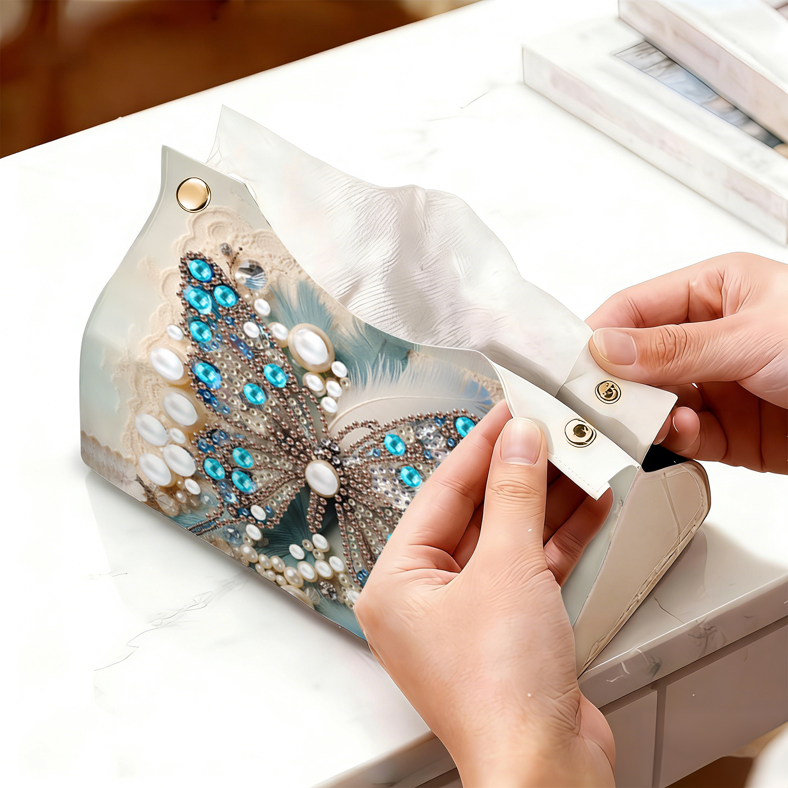 One-piece diamond painting set – обзор и цена Pattern Tissue Paper