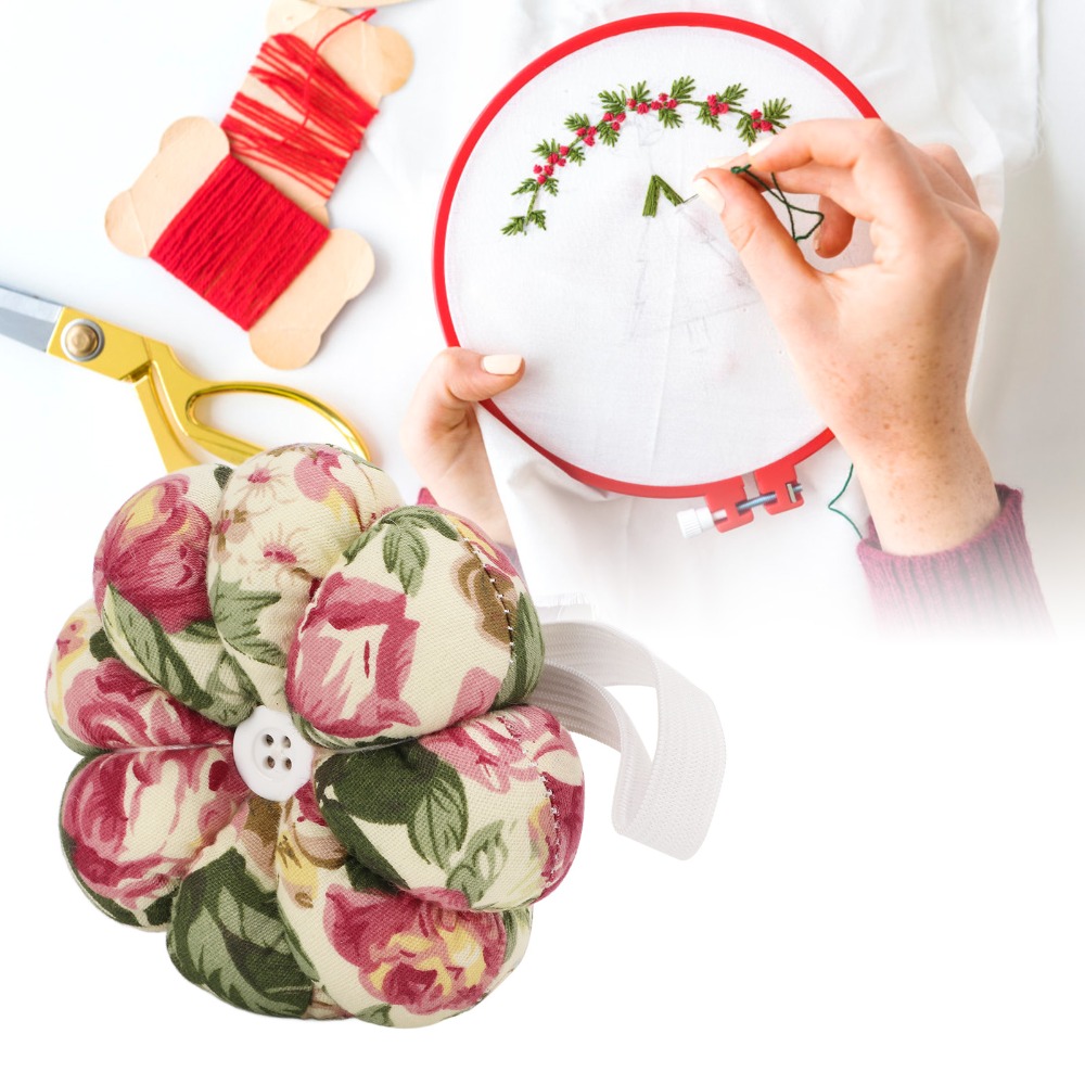 Convenient Elastic Wrist Strap – обзор и цена Sewing Pin Cushion