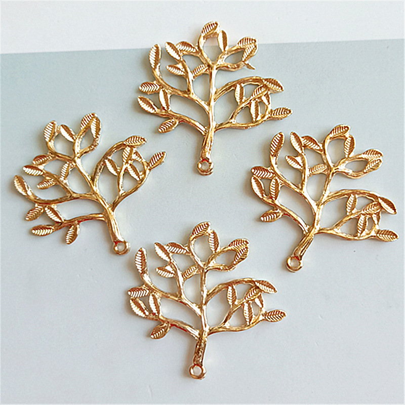 10 Pcs/lot Alloy Leaf Branch B – обзор и цена Button Hole Cutter