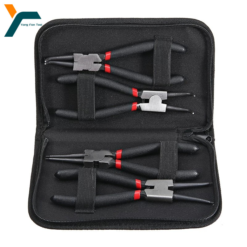4Pcs Circlip Plier Set 7'' Lon – обзор и цена Snap Button Plier