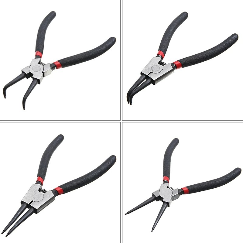 4Pcs Circlip Plier Set 7'' Lon – обзор и цена Snap Button Plier
