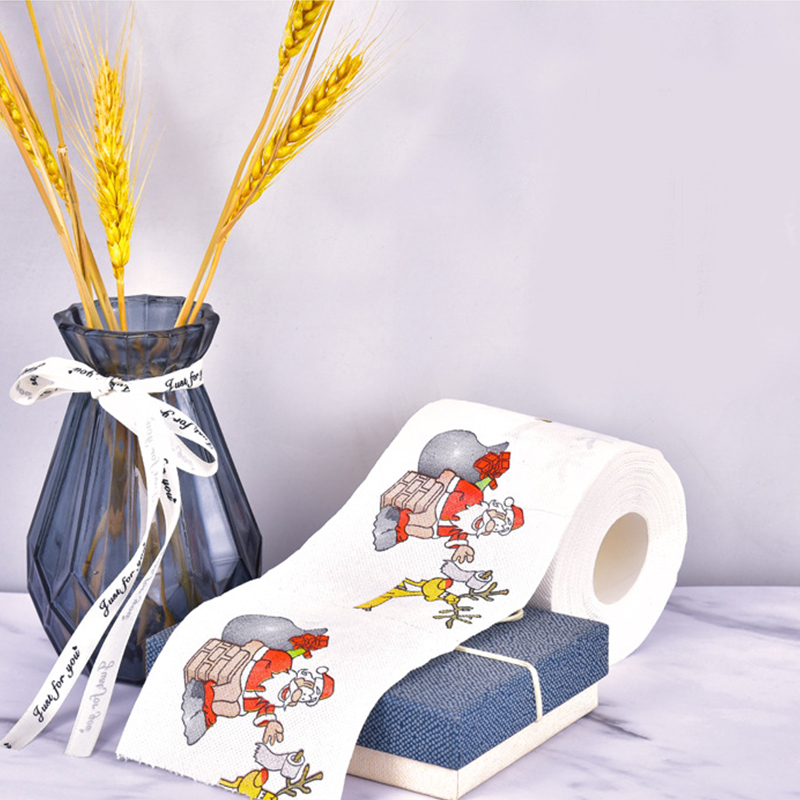 Christmas pattern color toilet – обзор и цена Pattern Tissue Paper