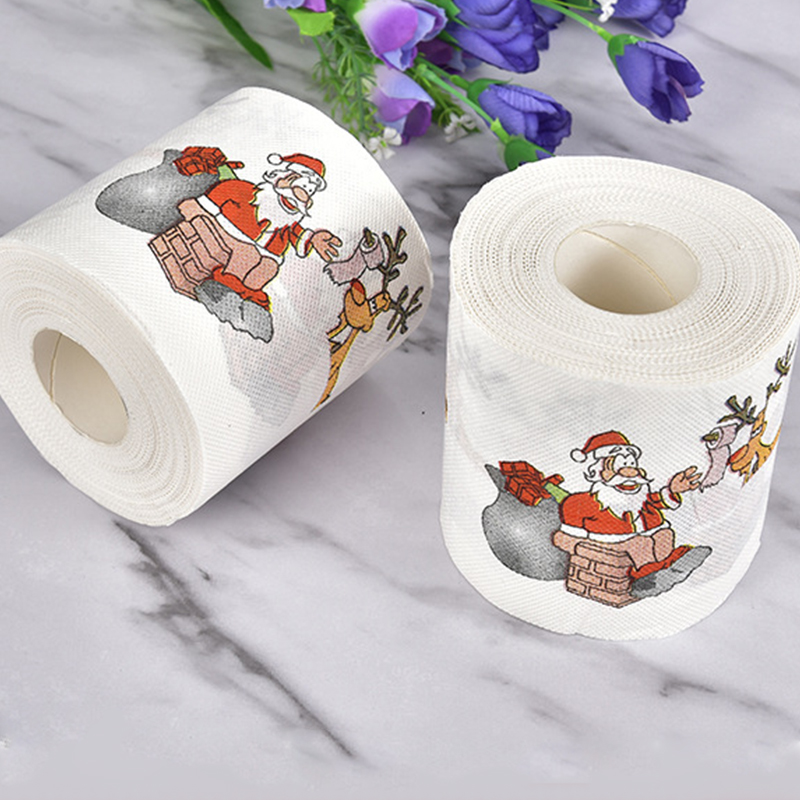 Christmas pattern color toilet – обзор и цена Pattern Tissue Paper