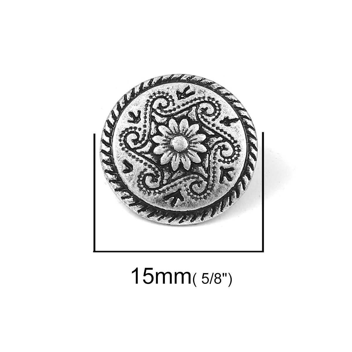 10pcs Vintage Metal Shank Butt – обзор и цена Button Hole Cutter