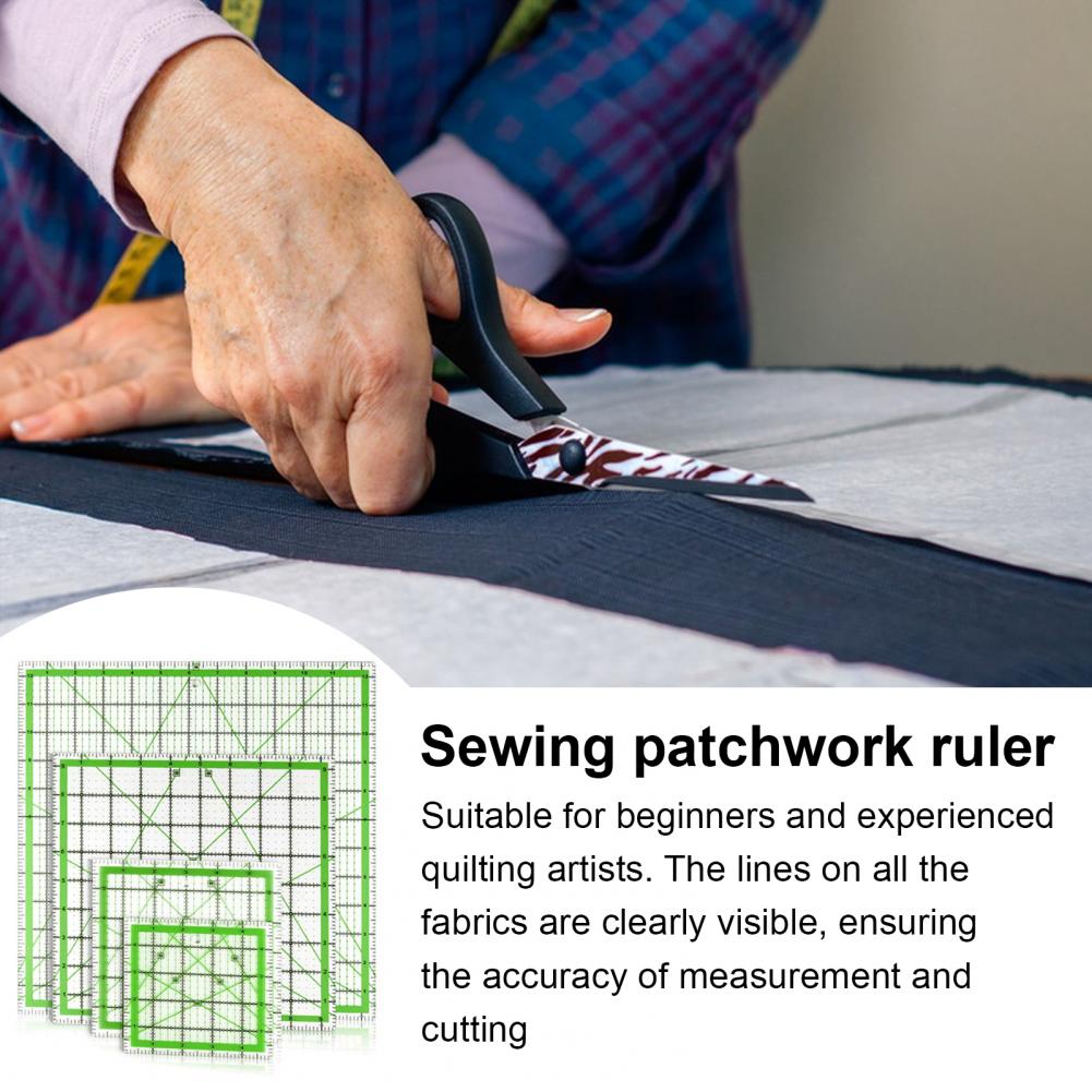 4Pcs Acrylic Quilting Ruler 4. – обзор и цена Quilting Ruler Square