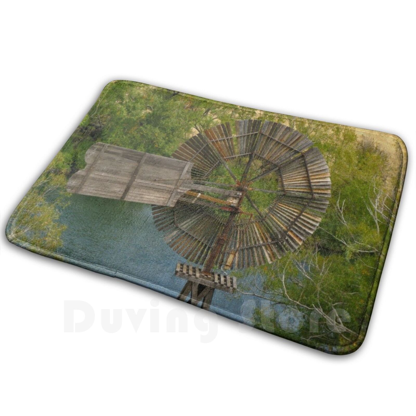 Wooden Windmill Carpet Mat Rug – обзор и цена Century Textile & Sewing Supply By Owner