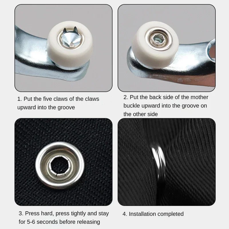 Five-prong Button Installation – обзор и цена Snap Button Plier