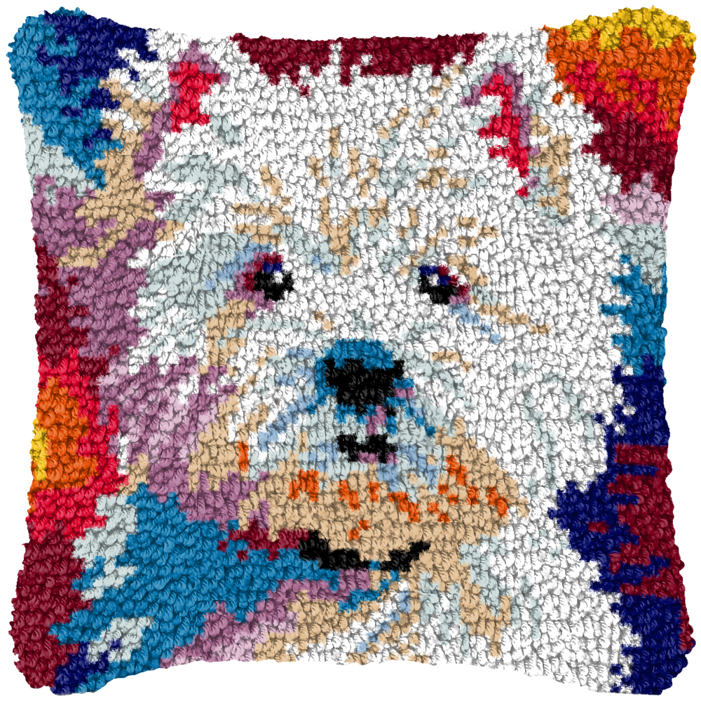 Cute Dog Embroidery Latch Hook – обзор и цена Sewing Pin Cushion