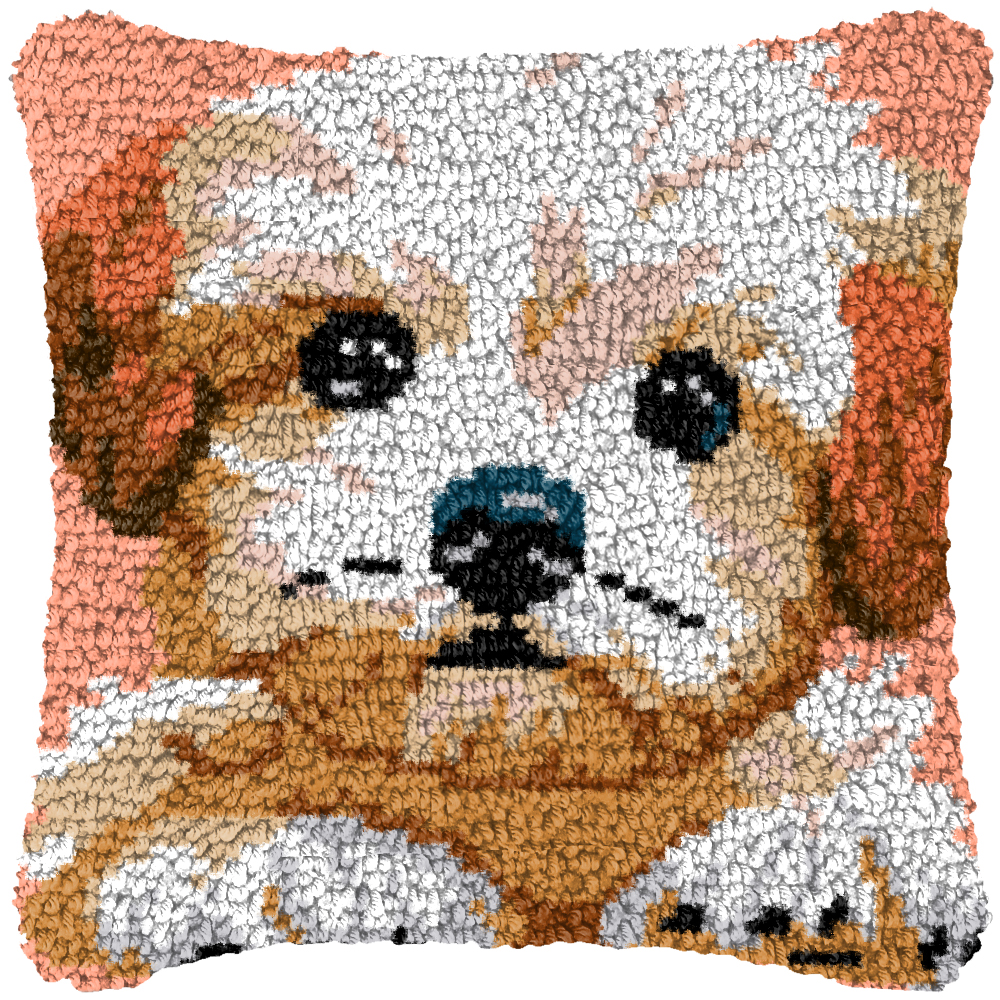 Cute Dog Embroidery Latch Hook – обзор и цена Sewing Pin Cushion