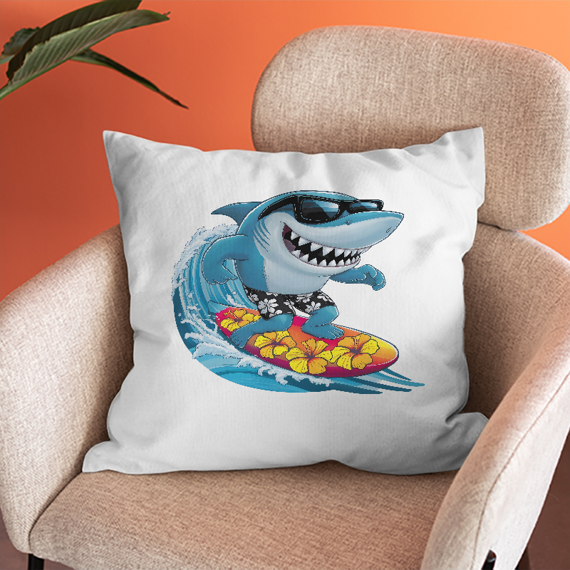Interesting Sharks Surfing Iro – обзор и цена Iron On Patch