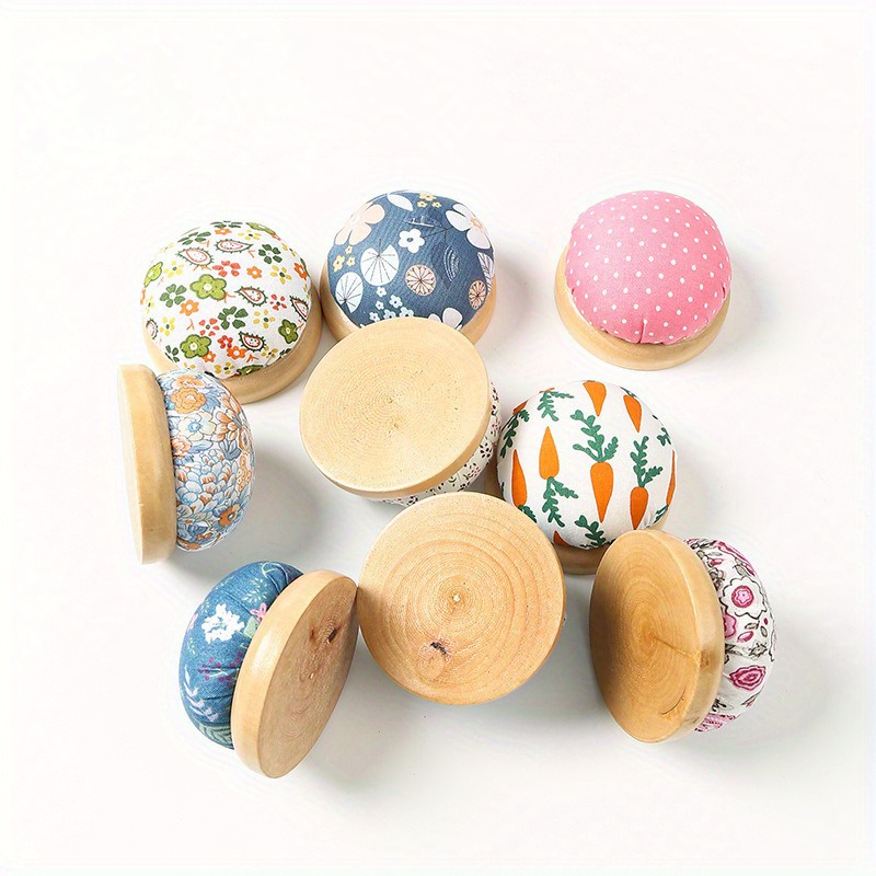 1Pc Ramdon Color Wood Stand Cl – обзор и цена Sewing Pin Cushion
