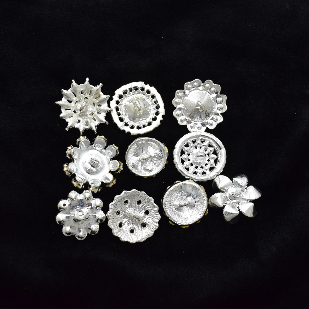 Silver Crystal Rhinestone Butt – обзор и цена Button Hole Cutter