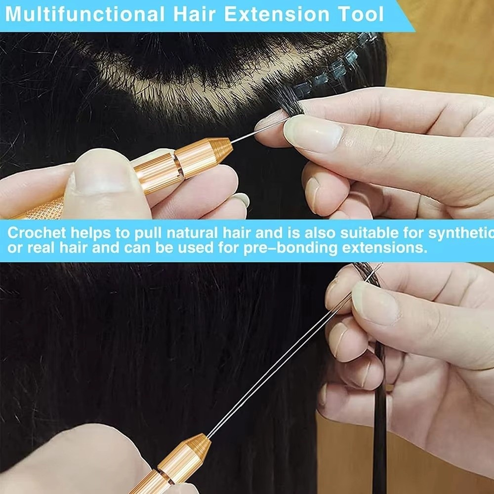 DIY 4-in-1 Hair Extension Tool – обзор и цена Needle Threader Tool