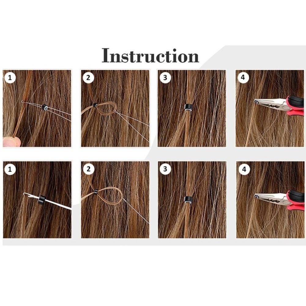 DIY 4-in-1 Hair Extension Tool – обзор и цена Needle Threader Tool