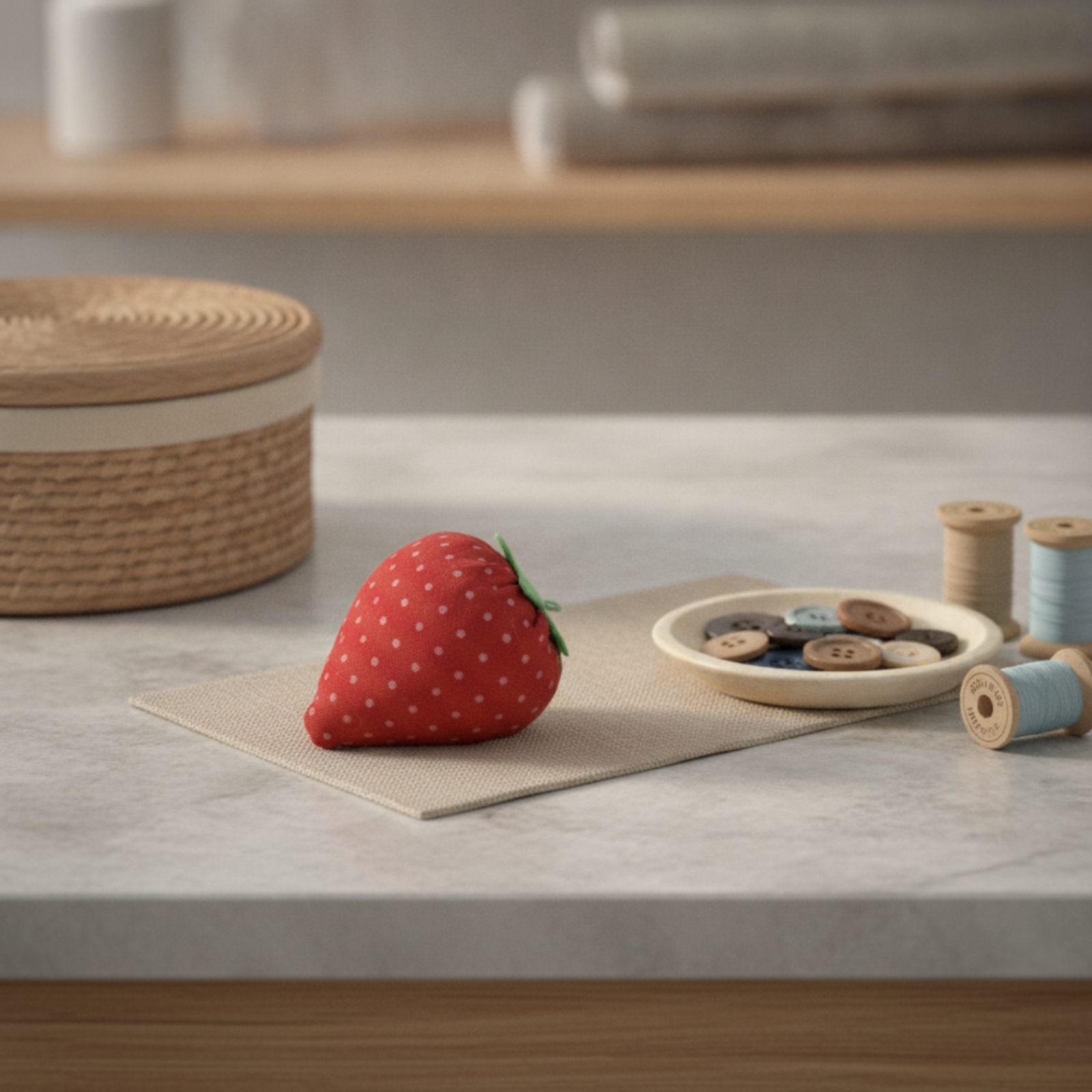 Strawberry Sewing Pin Cushion  – обзор и цена Sewing Pin Cushion