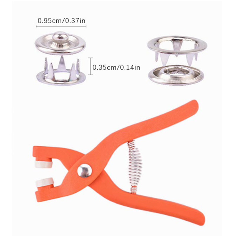 50/100PCS Metal Sewing Button  – обзор и цена Snap Button Plier