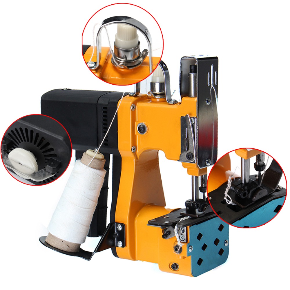 Electric Woven Bag Closing Mac – обзор и цена Sewing In Textile Industry