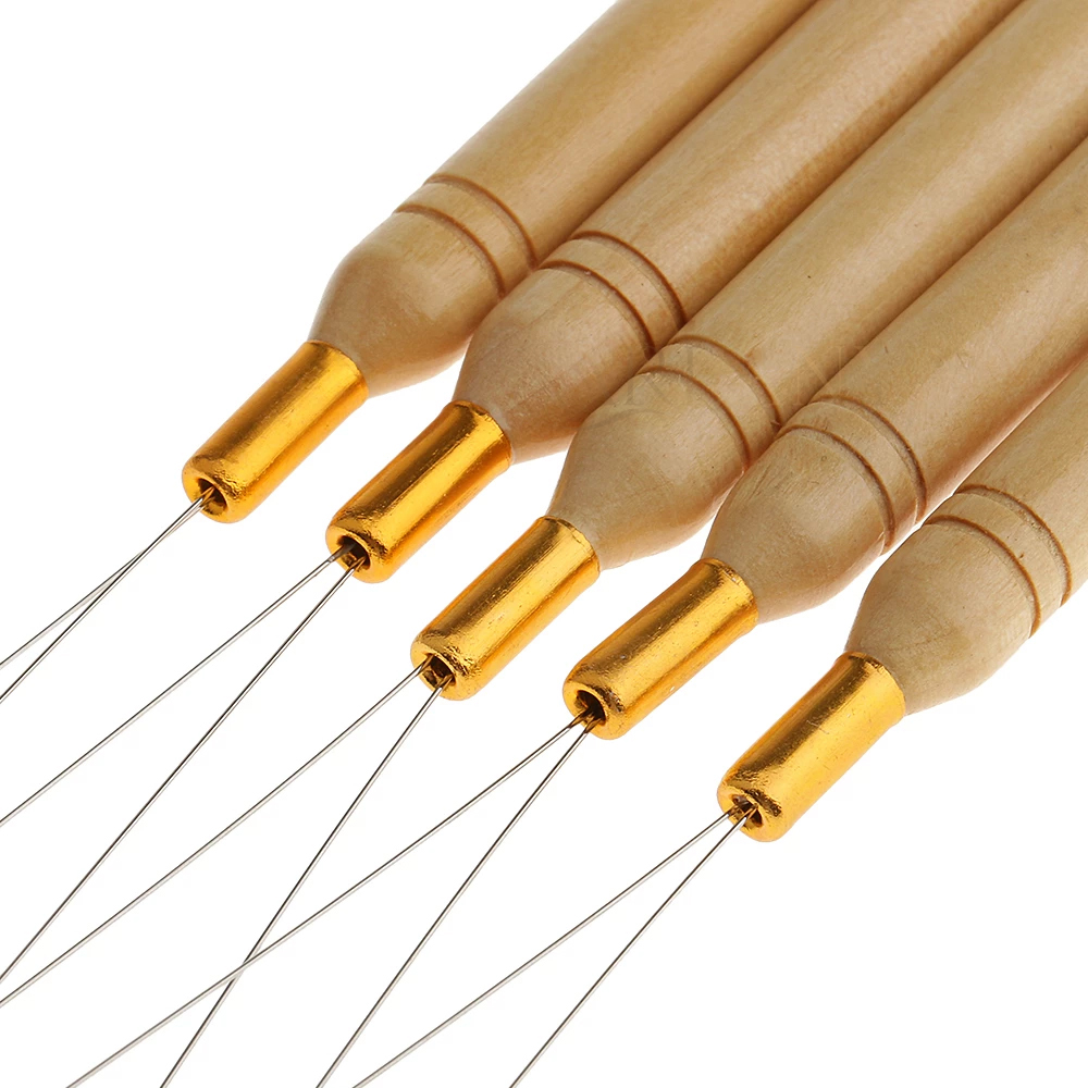 ARLANY Wooden Handle Hair Loop – обзор и цена Needle Threader Tool