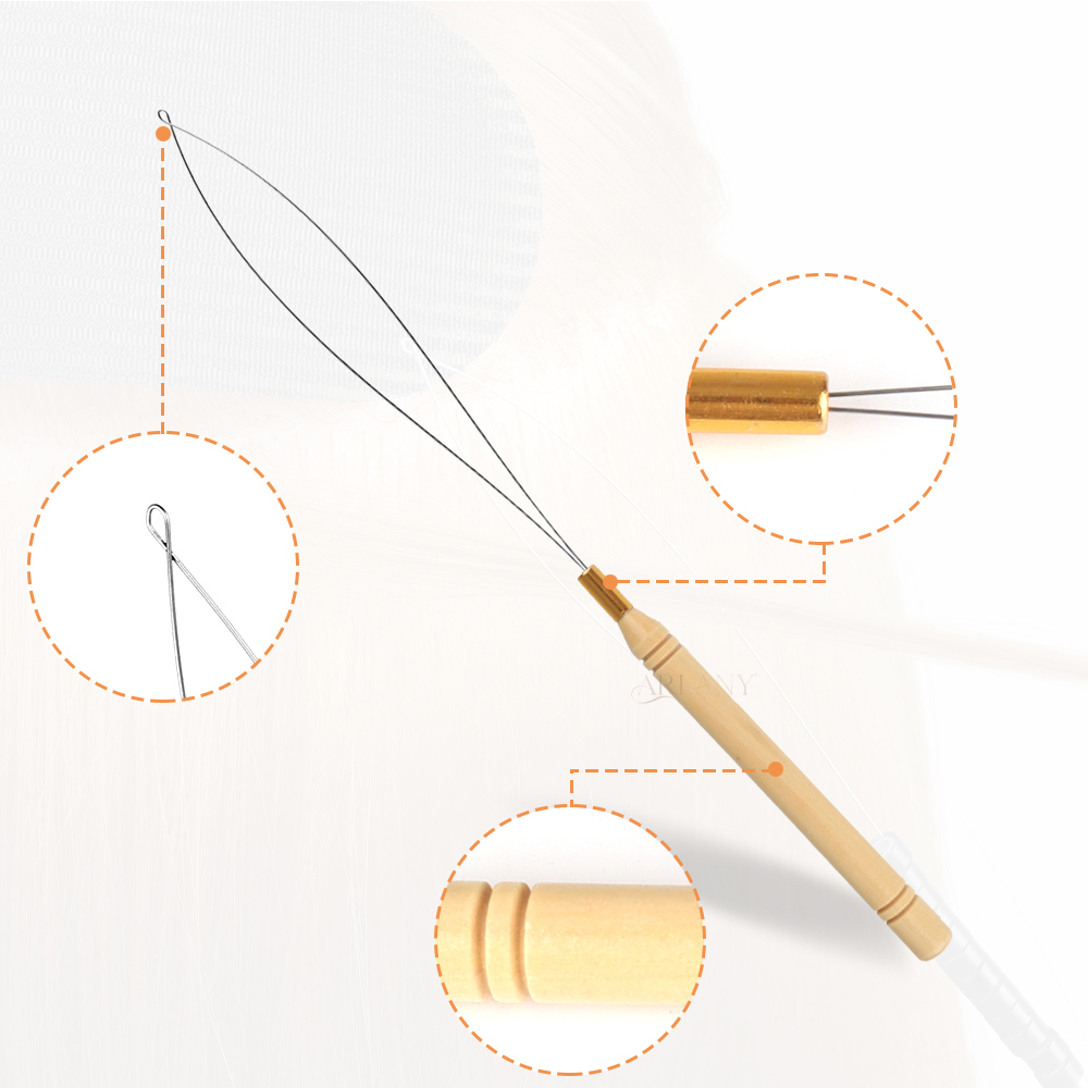 ARLANY Wooden Handle Hair Loop – обзор и цена Needle Threader Tool