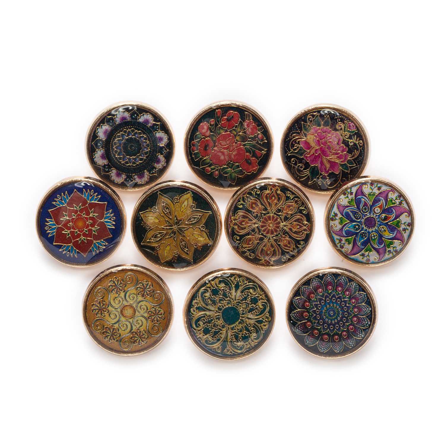 5pcs Retro Gold Wire Flower Ro – обзор и цена Button Hole Cutter