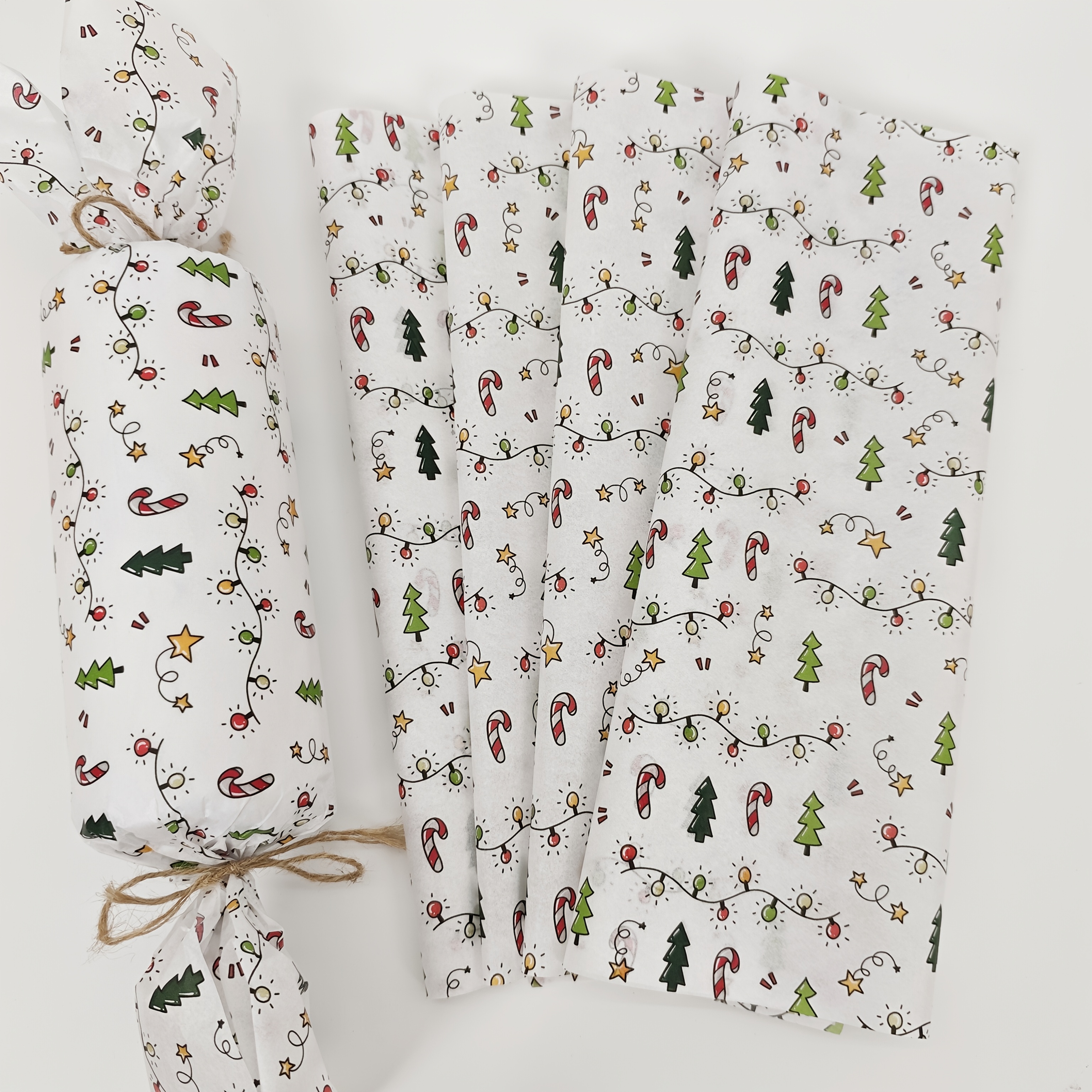 10/20 Sheets of Christmas Lant – обзор и цена Pattern Tissue Paper