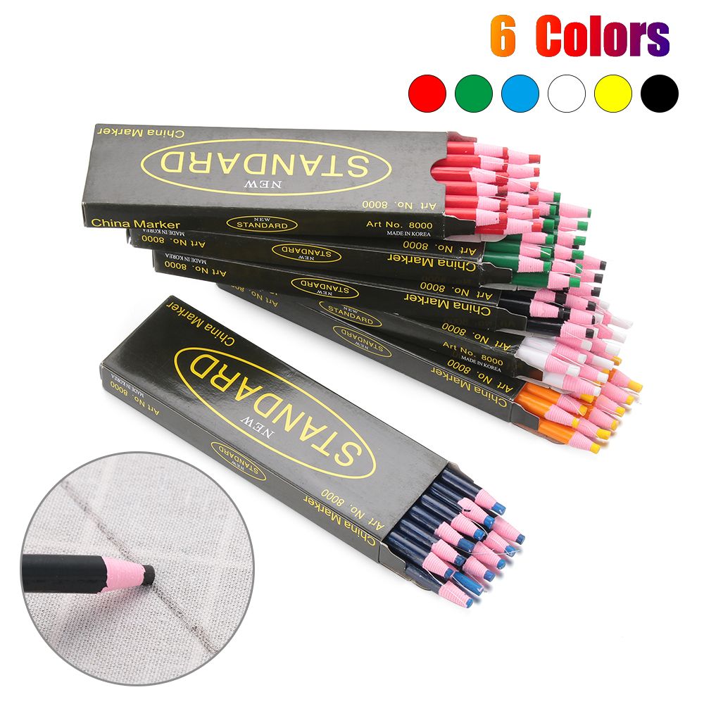 12PCS Tailor Garment Pencil Cu – обзор и цена Fabric Marking Pen