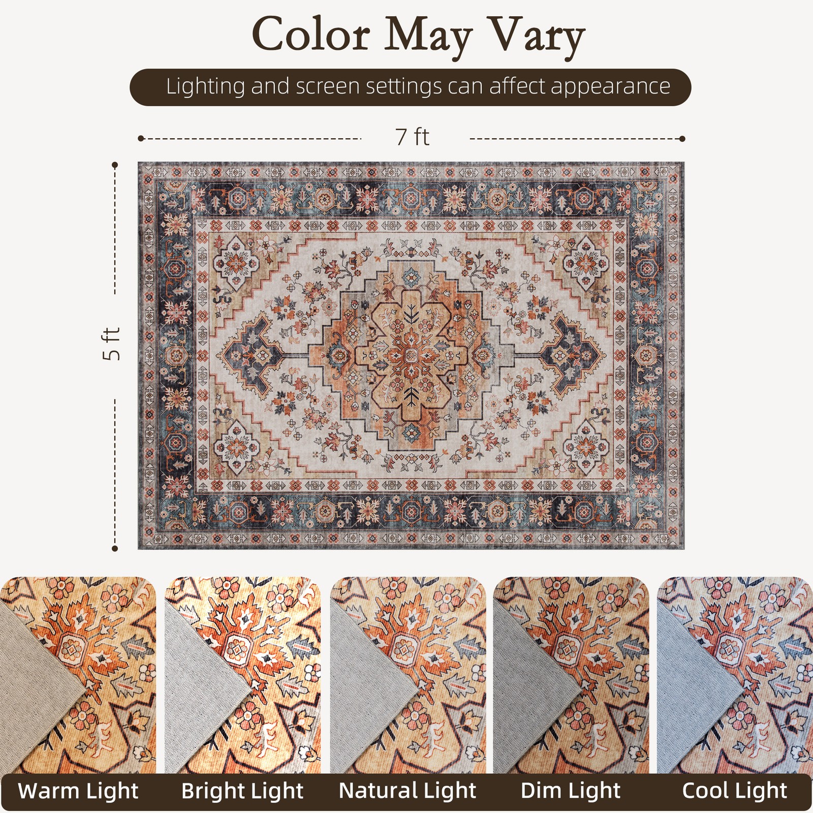 Area Rug 5x7, Machine Washable – обзор и цена Century Textile & Sewing Supply By Owner