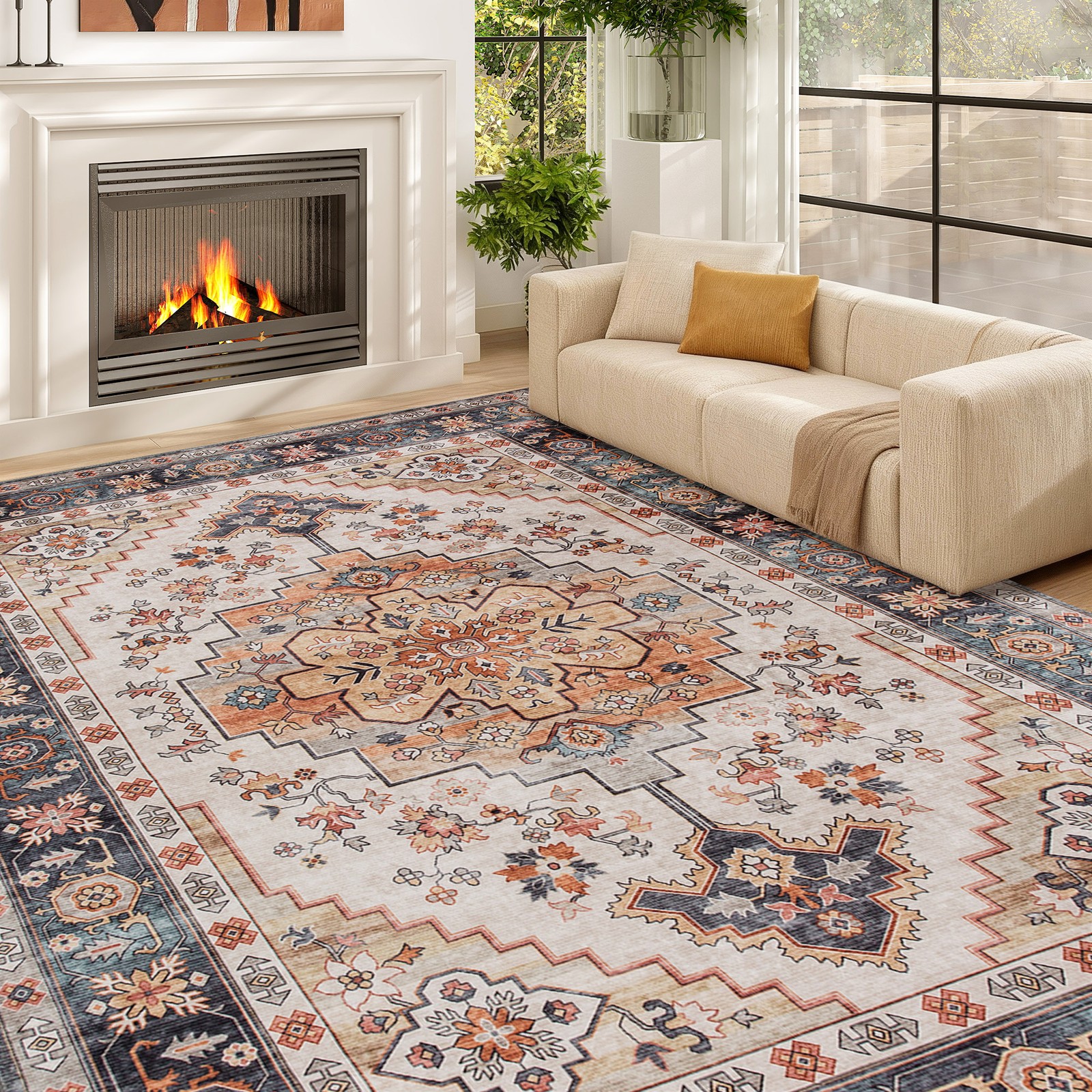 Area Rug 5x7, Machine Washable – обзор и цена Century Textile & Sewing Supply By Owner